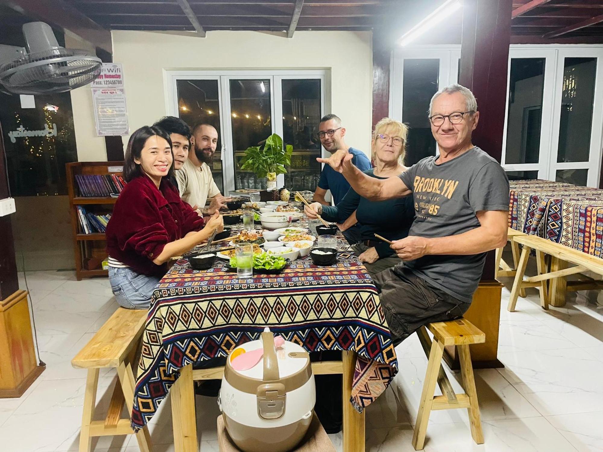 Happy Homestay Nghia Lo Bagian luar foto